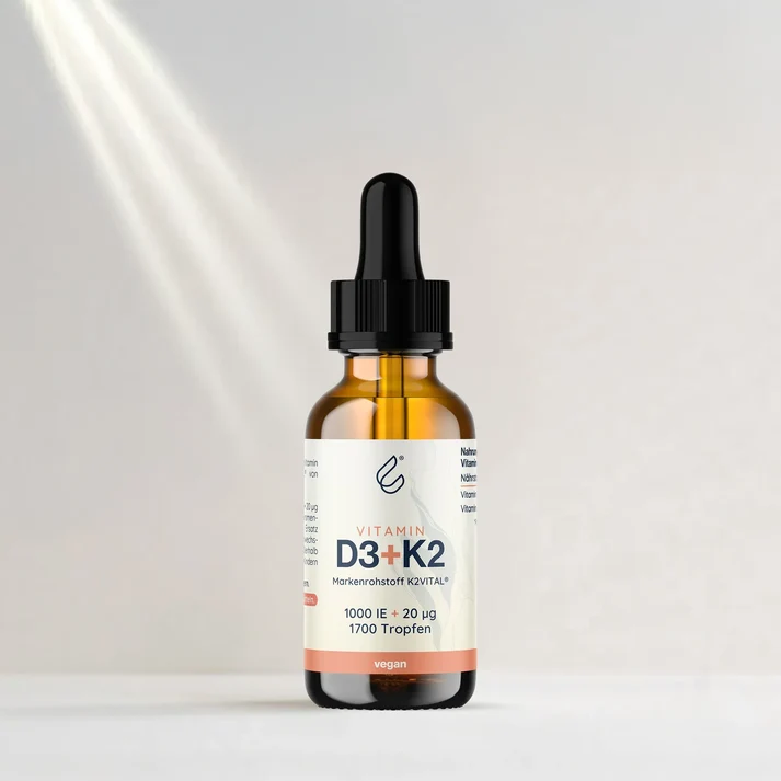 Vitamina D3+K2 MK7 1000 UI 20 µg