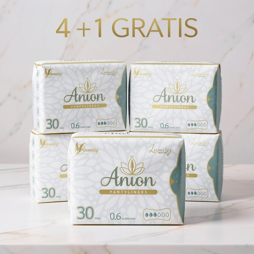 OFERTA - Absorbante Zilnice cu Ioni Negativi (4 BUC + 1 GRATIS)