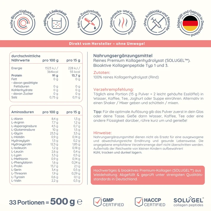 Collagen Pure 500g