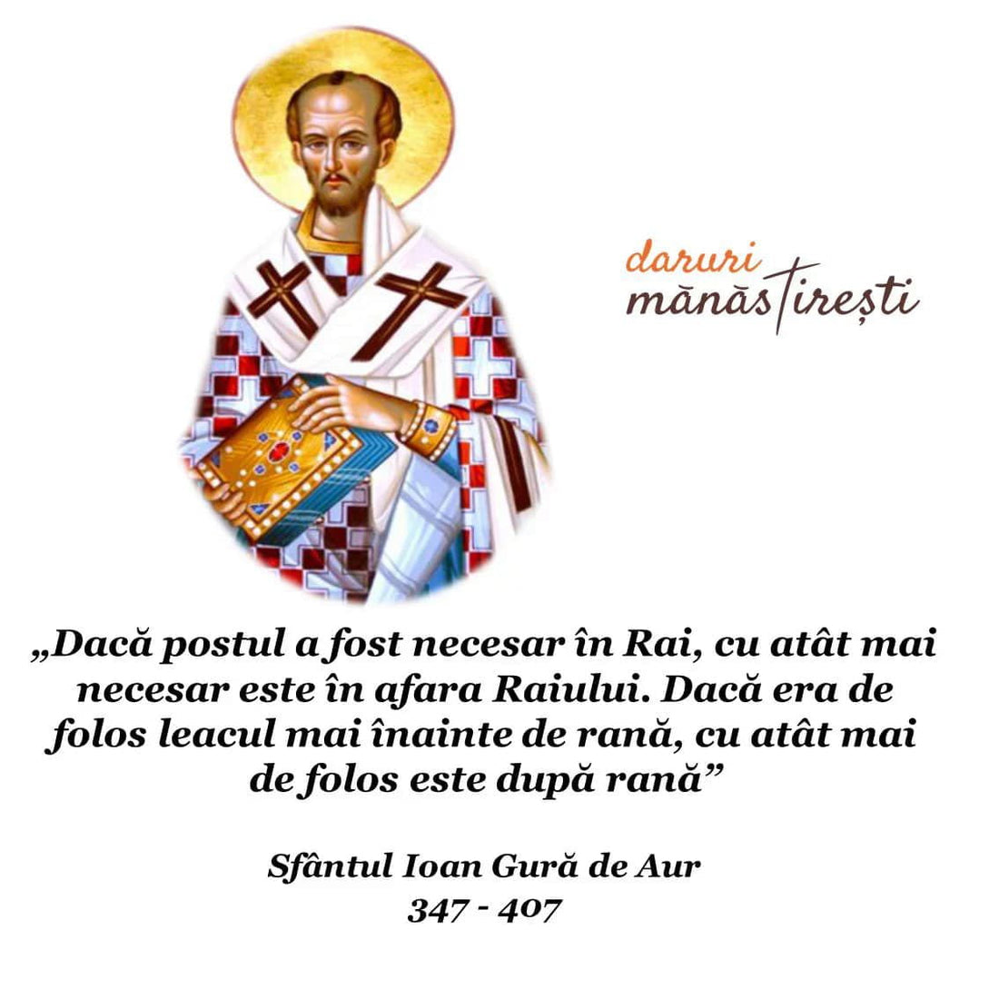 Cuvânt despre Post