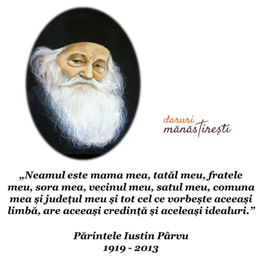 Părintele Justin Pârvu: crezul în România