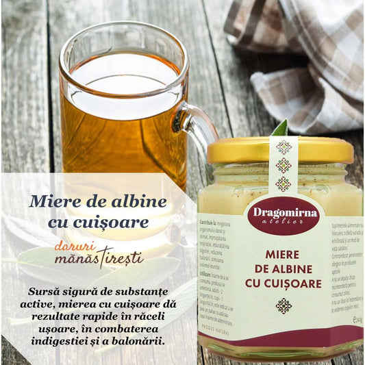 Ceai salvie și Miere cu cuișoare