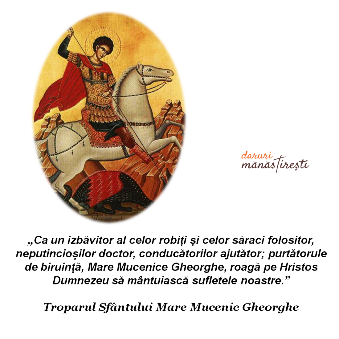 Viața Sfântului Gheorghe purtătorul de biruință
