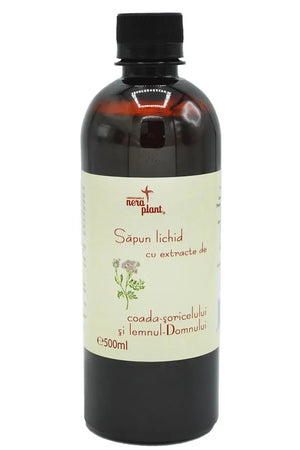 Săpun lichid cu coada-şoricelului lemnul-Domnului, 500 ml