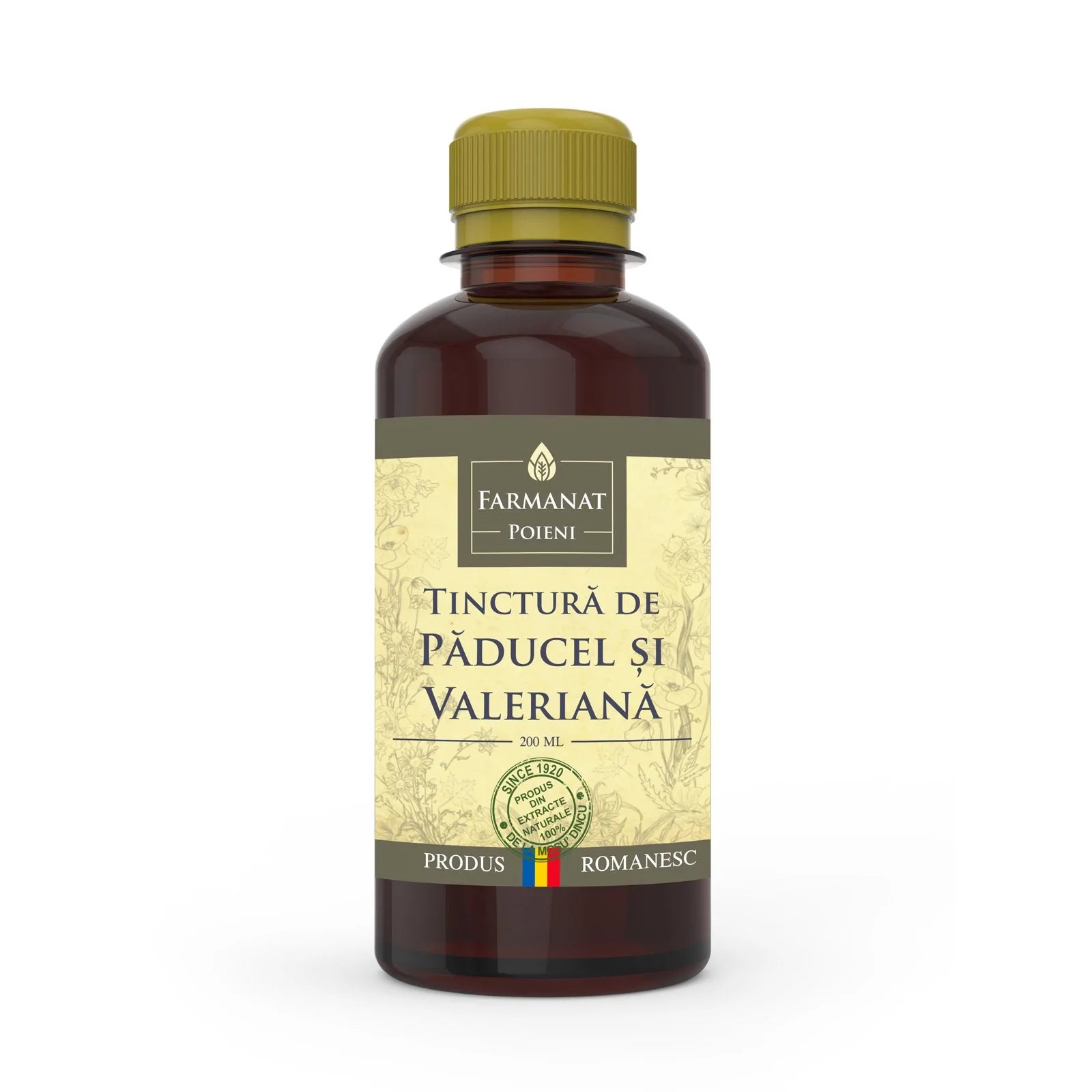 Tinctura de Paducel si Valeriana 200ml