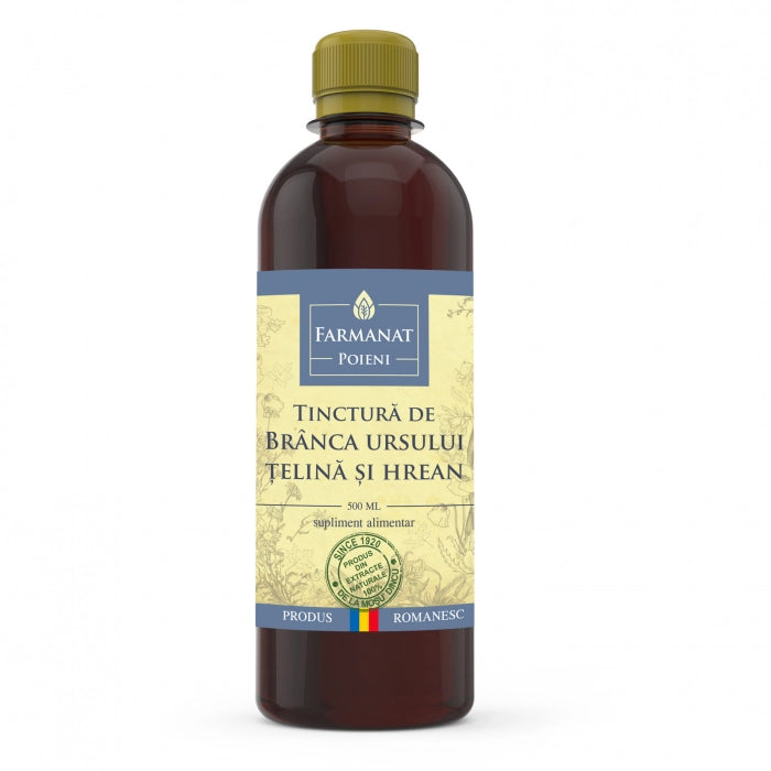 Tinctura de Branca Ursului, Telina si Hrean - 500ml