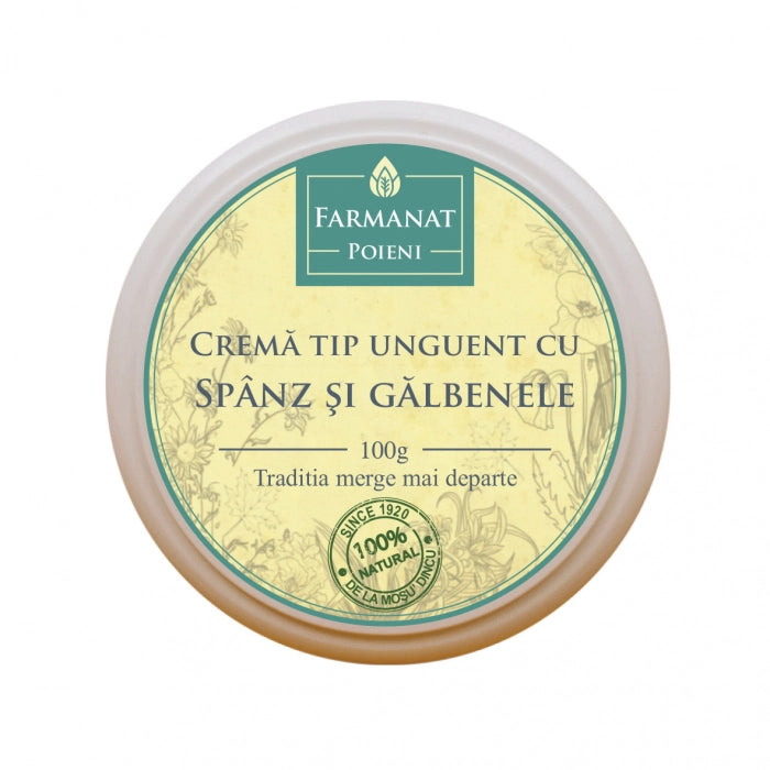 Unguent cu Spanz si Galbenele