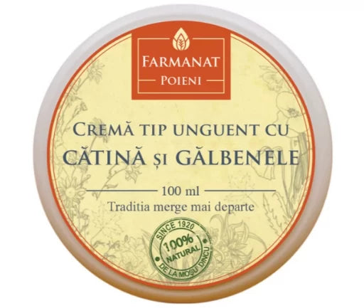 Cremă cu cătina, gălbenele și vitamina E