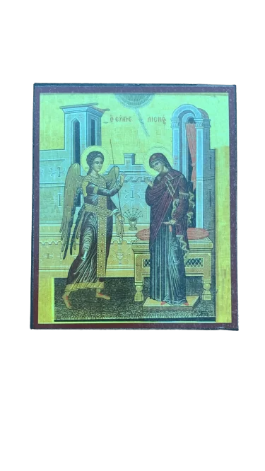Icoană Bizantină Buna Vestire-10*12