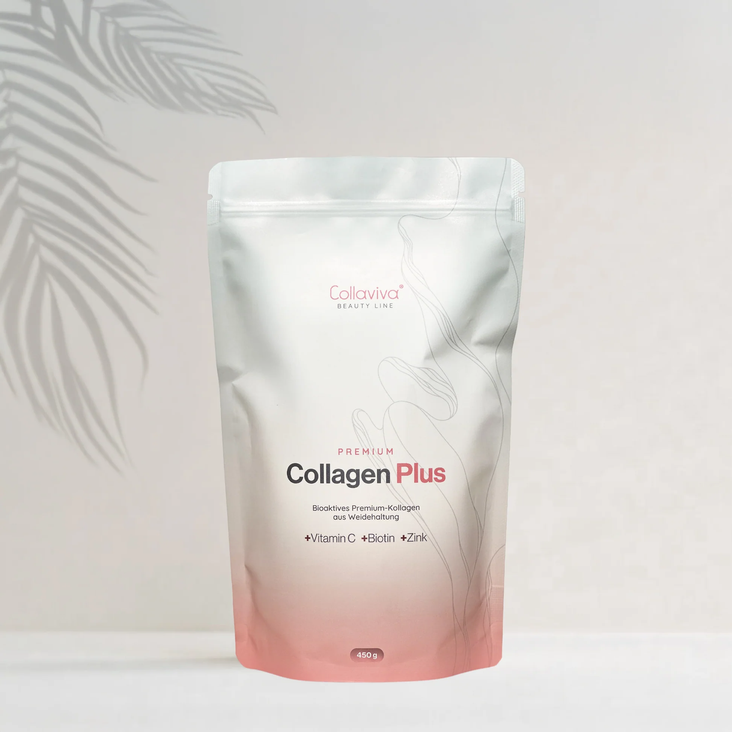 Collagen Plus cu Vitamina C + Zinc + Biotina 450g