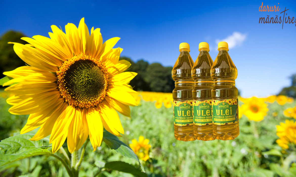 Uleiul De Floarea Soarelui. Produs sănătos și benefic