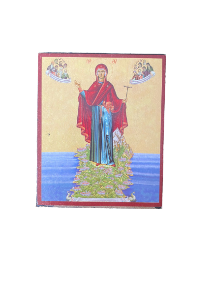 Icoană bizantină Md. Athos-10*12